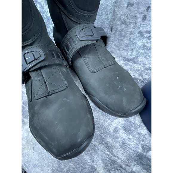 Icon Raiden Treadwell Motorcycle Boots Black Leather Mens Size 9 WR  EN 13634 - Picture 4 of 14
